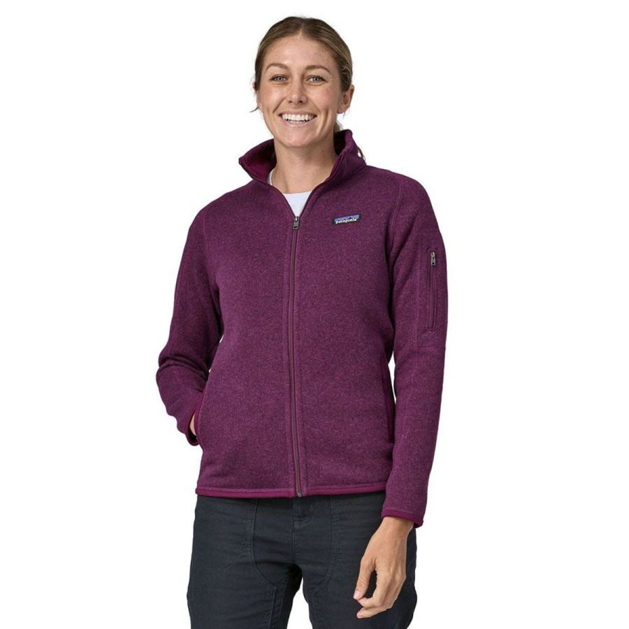 Clothing Patagonia Jackets | Patagonia Womens' Better Sweater Jacket Night Plum