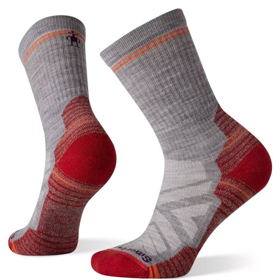 Footwear Smartwool Women'S Socks | Smartwool Womens' Hike Light Cushion Crew Sock - Light Gray