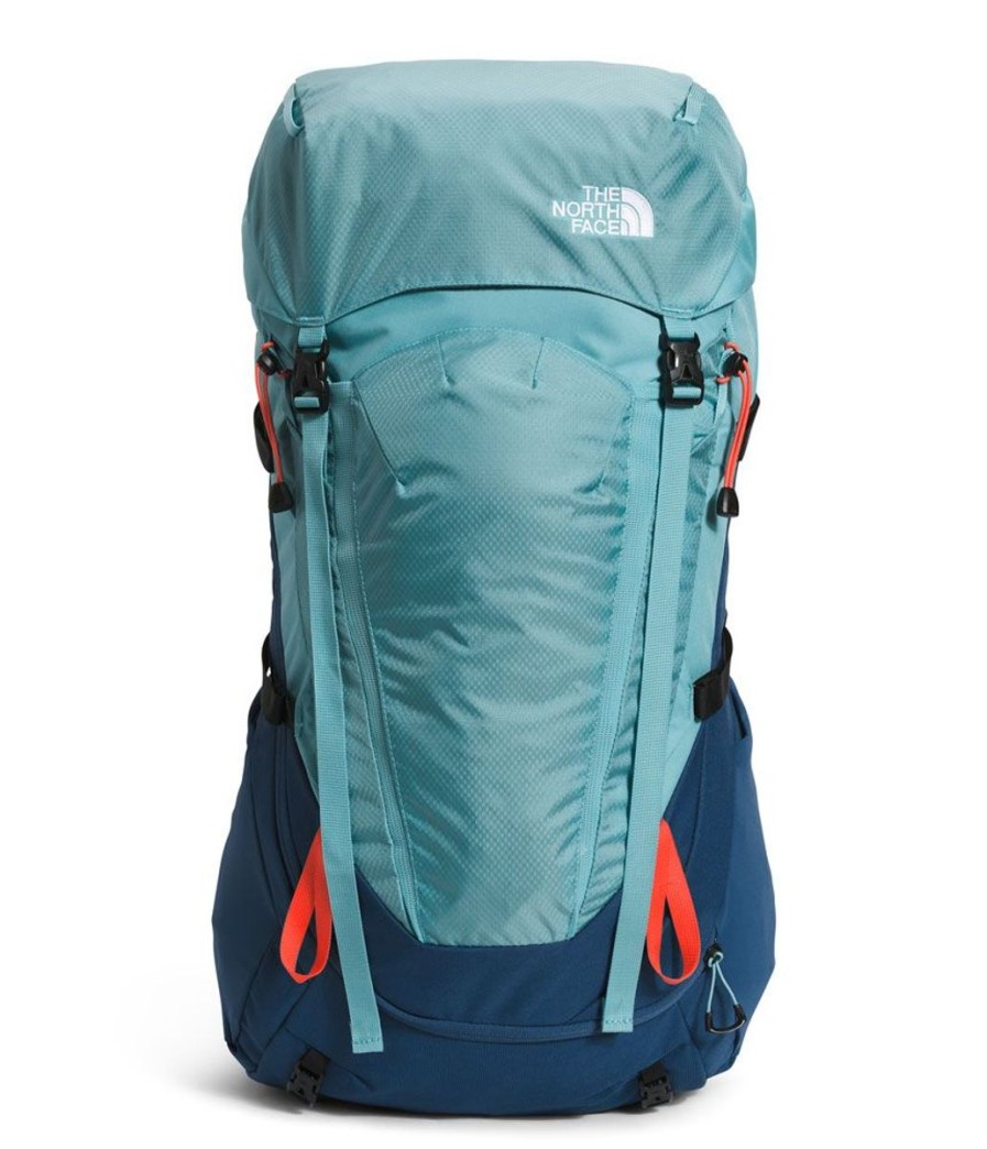 Camping The North Face Backpacking Packs | The North Face Women'S Terra 55 Backpacking Pack - Reef Waters