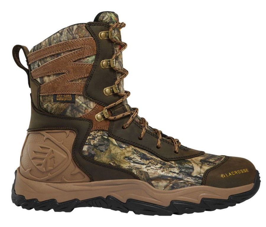 Footwear Lacrosse Men'S Hunting Boots | Lacrosse Windrose 600G Insulated Hunting Boots - Mossy Oak Break-Up