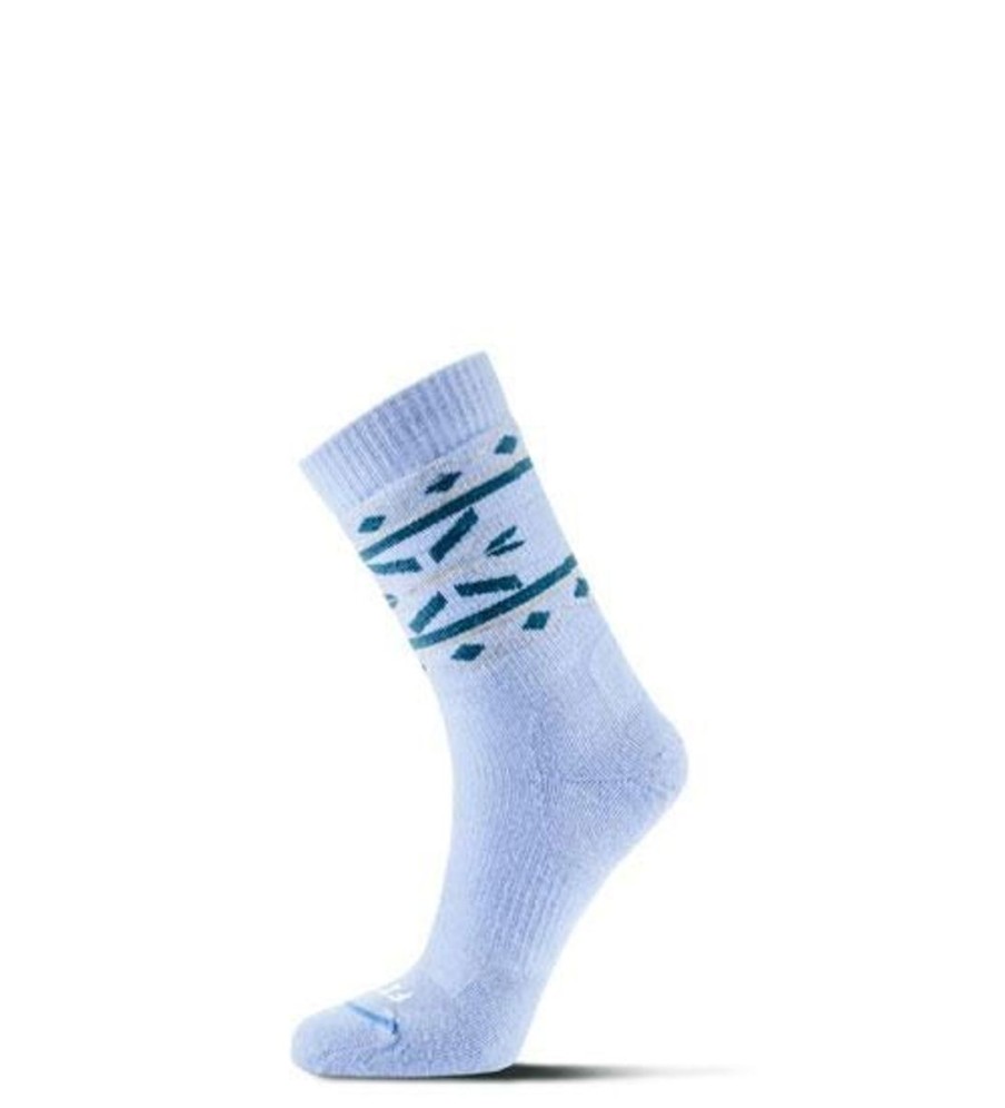 Footwear Fits Socks Women'S Socks | Fits Socks Womens' Medium Hiker Crew Sock - Serenity Blue