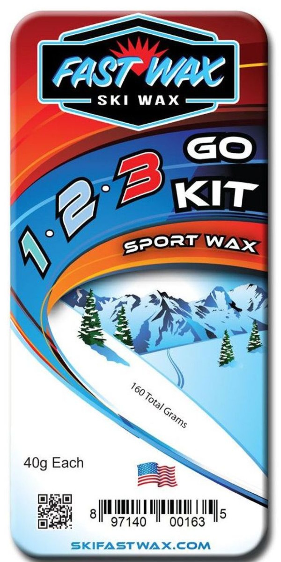 Snow Sports Fast Wax | Fast Wax 1-2-3 Go Wax Kit