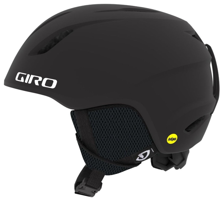 Snow Sports Giro Youth Ski And Snowboard Helmets | Giro Launch Mips Junior Helmet - Matte Black