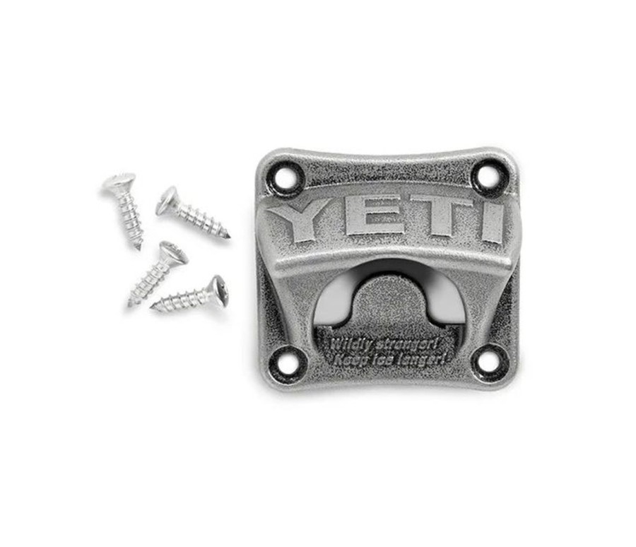 Camping Yeti | Yeti Wall Mounted Bottle Opener - Stainless Steel