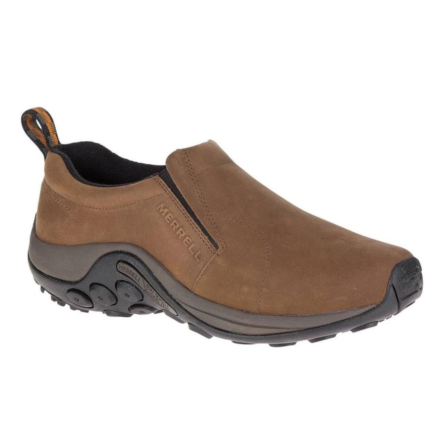 Footwear Merrell Men'S Casual Shoes | Merrell Jungle Moc Nubuck Wide - Brown