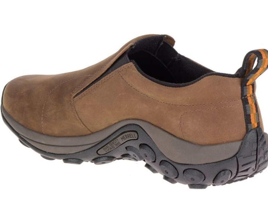 Footwear Merrell Men'S Casual Shoes | Merrell Jungle Moc Nubuck Wide - Brown