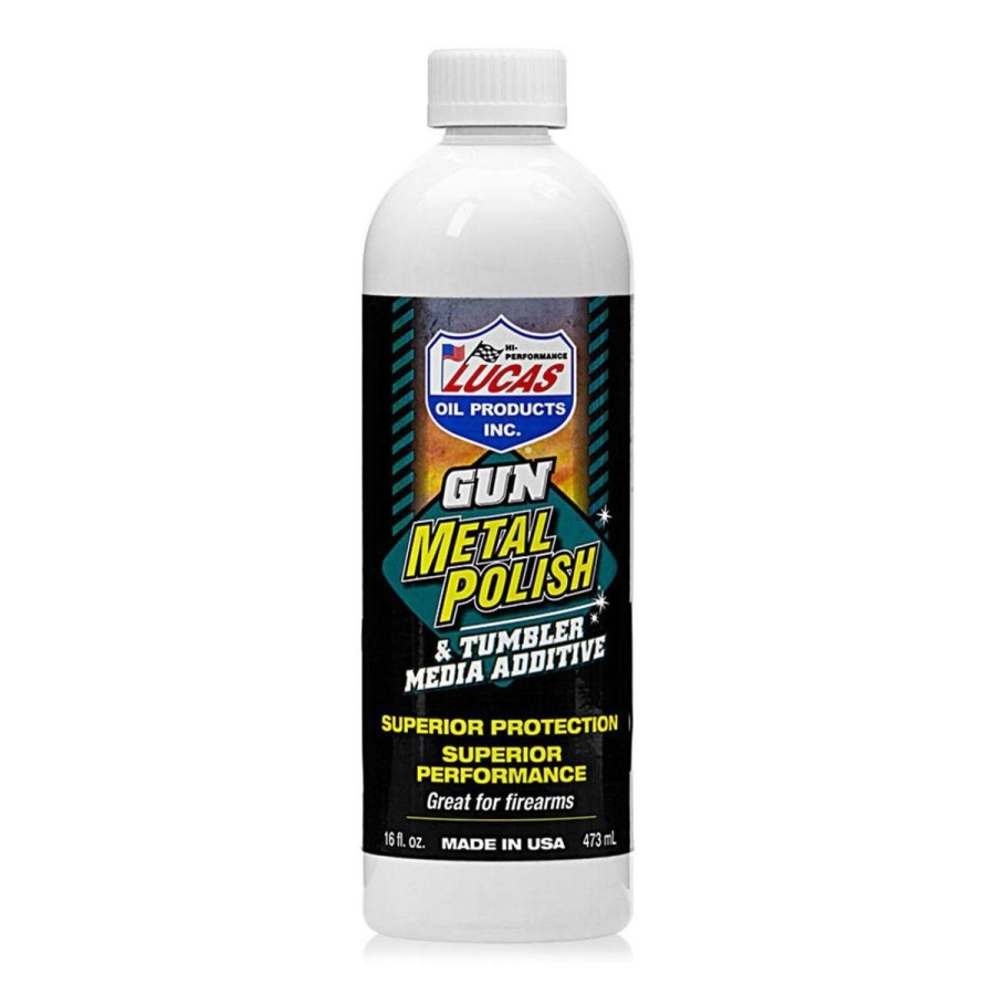 Shooting Lucas Oil Cleaning Supplies | Lucas Oil Gun Metal Polish- 16Oz