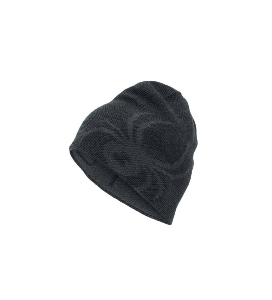 Clothing Spyder Boys' Clothing | Spyder Boys Reversible Bug Hat - Ebony