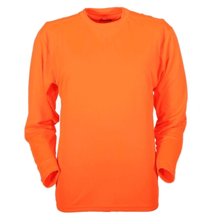 Hunting Gamehide | Gamehide Men'S Gamehide Deer Camp Long-Sleeve T-Shirt - Orange