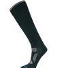 Footwear Fits Socks Men'S Socks | Fits Socks Ultra Light Ski Sock Over-The-Calf - Black