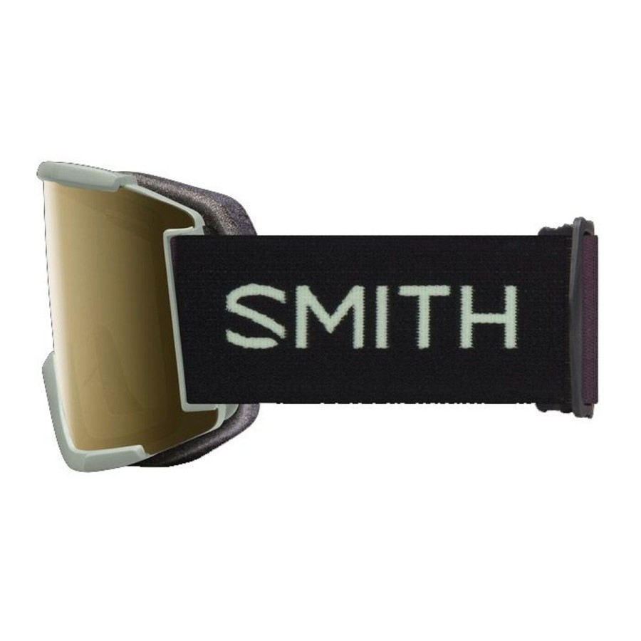 Snow Sports Smith Unisex Goggles | Smith Squad Xl Goggle - Smith X Tnf Jess Kimura + Chromapop Sun Black Gold Mirror Lens