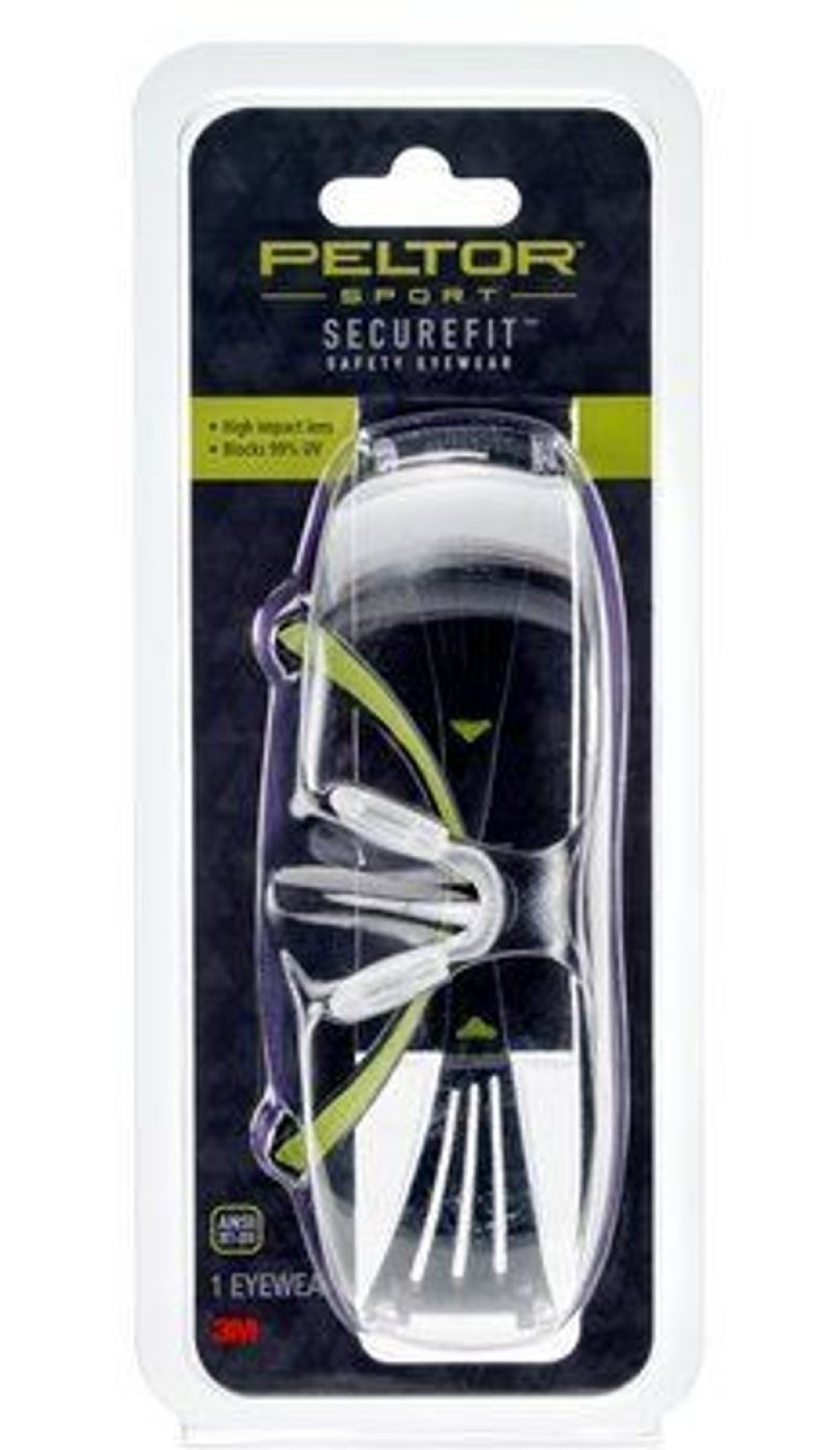 Shooting Peltor Shooting Glasses | Peltor Sport Securefit 400 Glasses - Clear