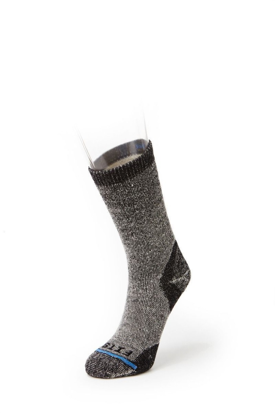 Footwear Fits Socks Men'S Socks | Fits Socks Mens' Medium Rugged Crew Sock - Coal