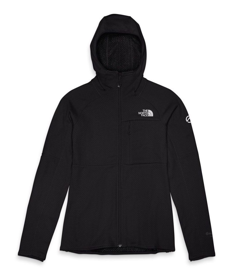 Clothing The North Face Jackets | The North Face Women'S Summit Futurefleece Full-Zip Hoodie - Tnf Black