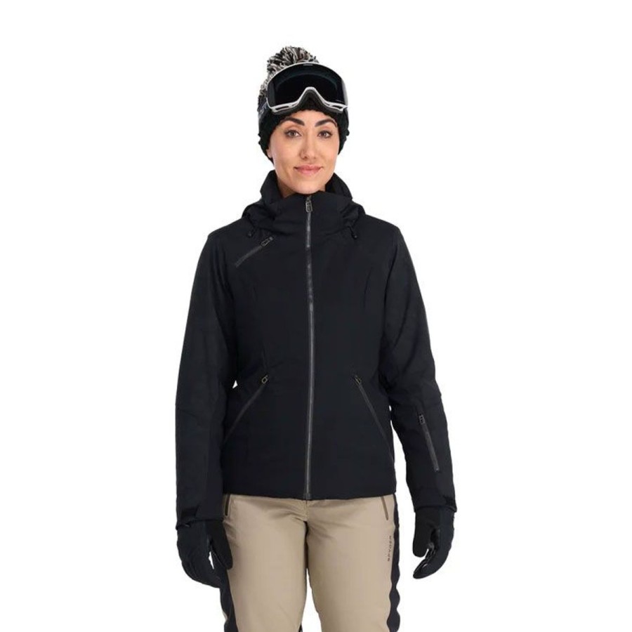 Clothing Spyder Jackets | Spyder Womens' Schatzi Insulated Jacket - Black