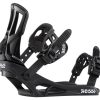 Snow Sports Rossignol Snowboard Bindings | Rossignol Battle B&W Snowboard Bindings M/L