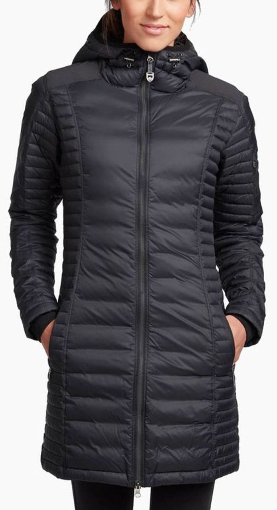 Clothing Kuhl Jackets | Kuhl Women'S Spyfire Down Parka - Blackout