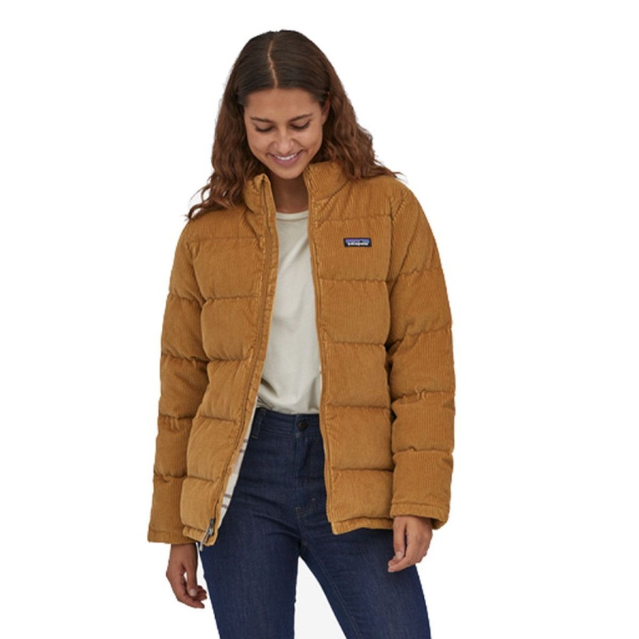 Clothing Patagonia Jackets | Patagonia Women'S Cord Fjord Coat - Nest Brown