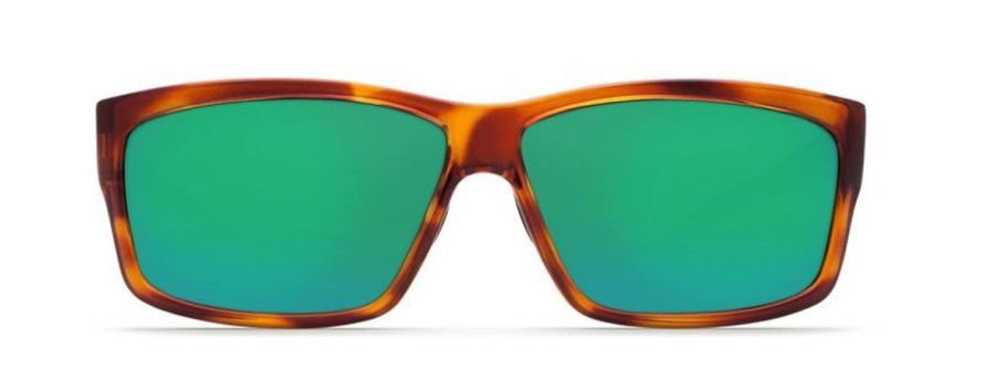 Clothing Costa Del Mar | Costa Del Mar Cut 580G Sunglasses - Honey Tortoise/Green Mirror