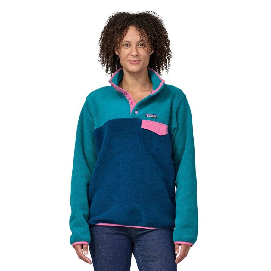 Clothing Patagonia Jackets | Patagonia Womens' Lightweight Synchilla Snap-T Pullover