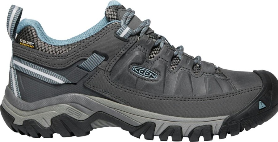 Footwear Keen Women'S Casual Shoes | Keen Women'S Keen Targhee Iii Waterproof Shoe - Magnet / Atlantic Blue