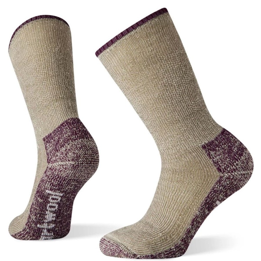 Footwear Smartwool Women'S Socks | Smartwool Women'S Mountaineer Max Cush Crew Sock - Taupe