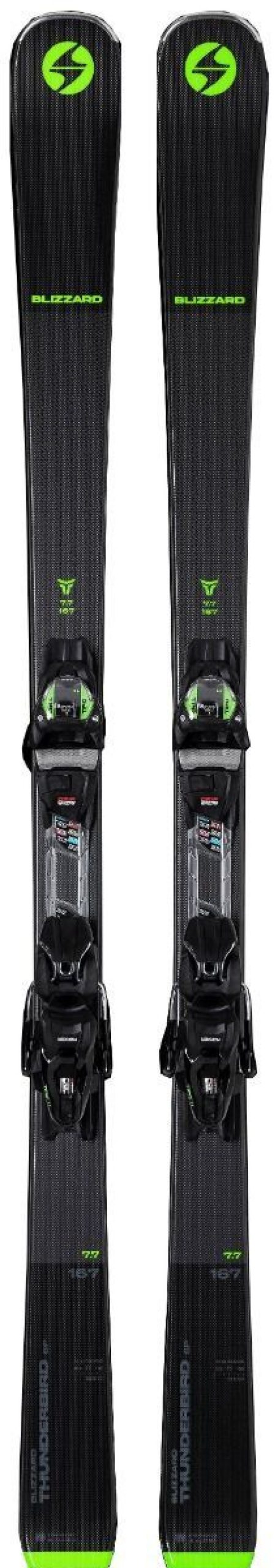 Snow Sports Blizzard Downhill Skis | Blizzard Thunderbird Sp 7.7 W/Tpc11- Anthracite/Lime