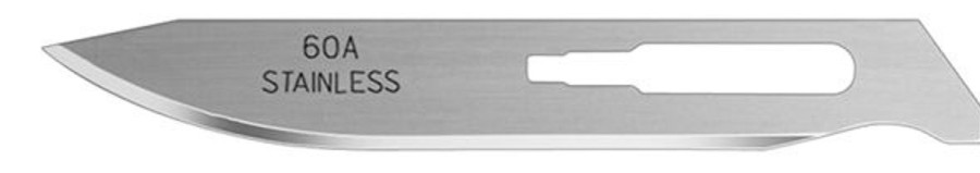 Camping Havalon Knives | Havalon 60A Stainless Steel Replacement Blades - One Dozen