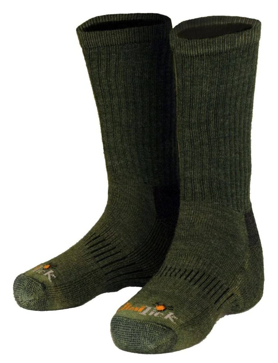 Footwear Gamehide Men'S Socks | Gamehide Elimitick Insect Repellent Socks - Loden