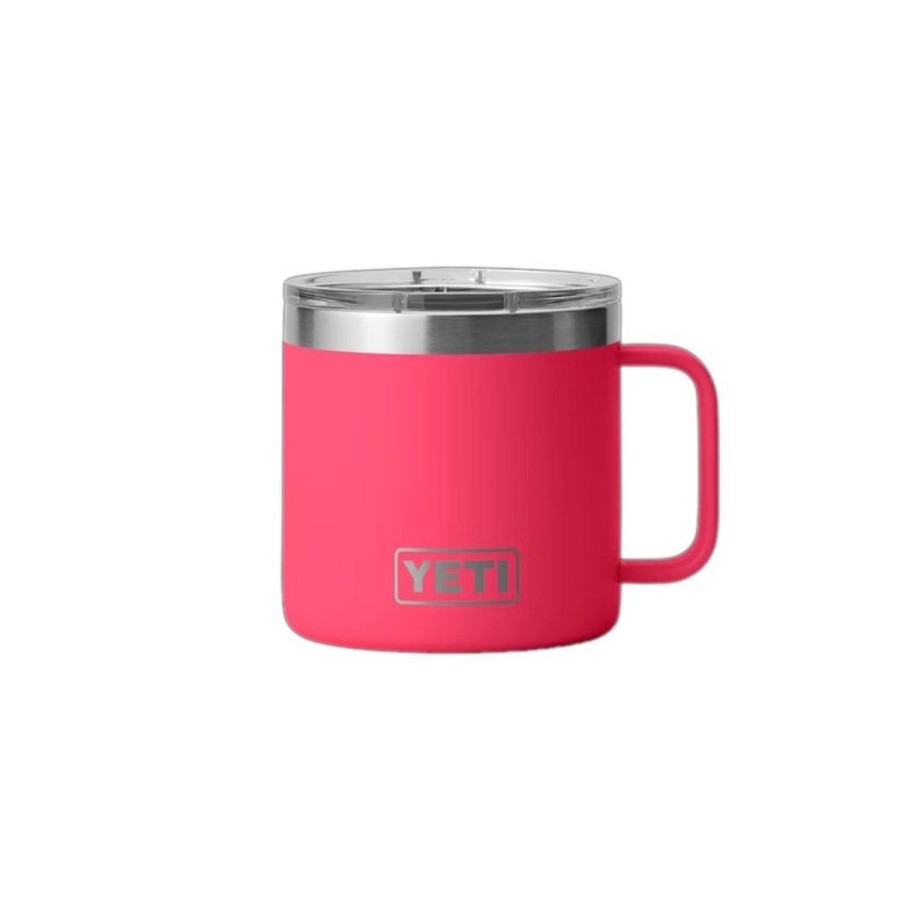 Camping Yeti | Yeti Rambler 14Oz Mug With Lid Bimini Pink