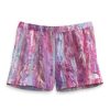 Clothing The North Face Girls' Clothing | The North Face Girls' Print Amphibious Class V Short - Wisteria Purple