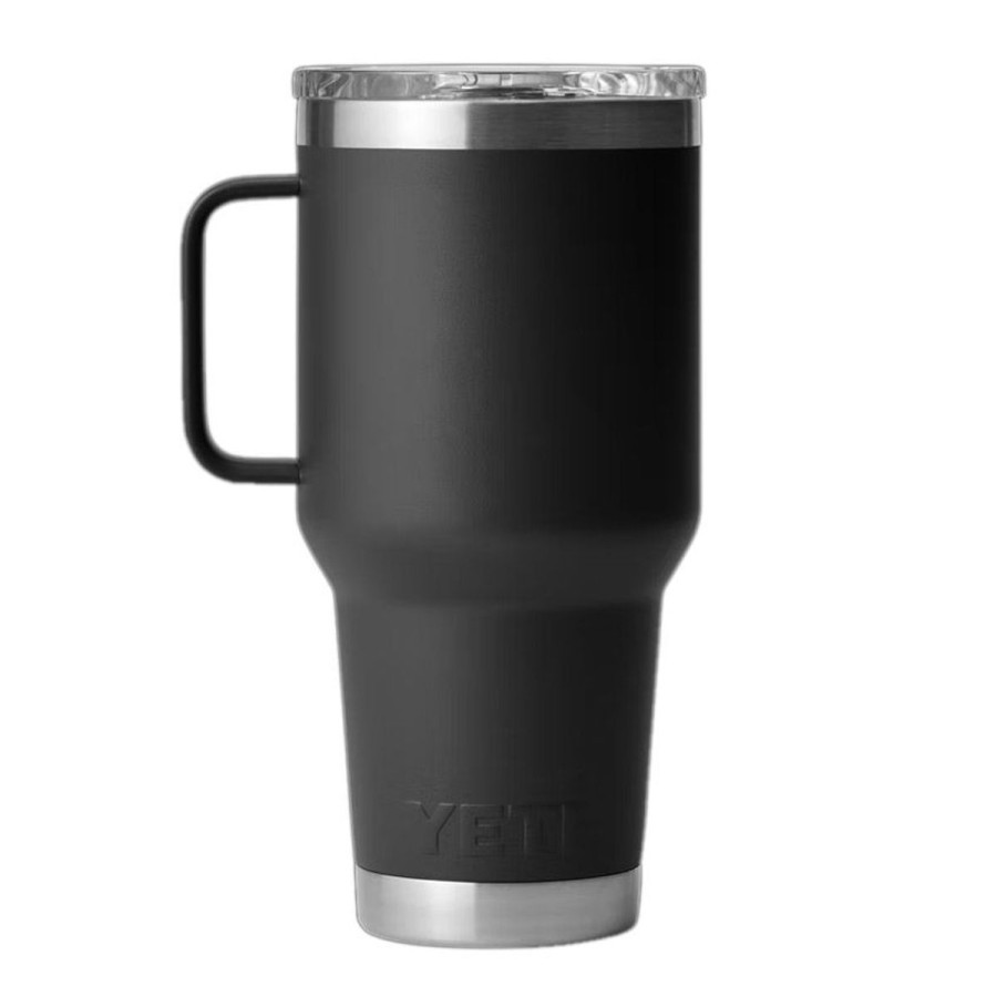 Camping Yeti | Yeti Rambler Travel Mug Black