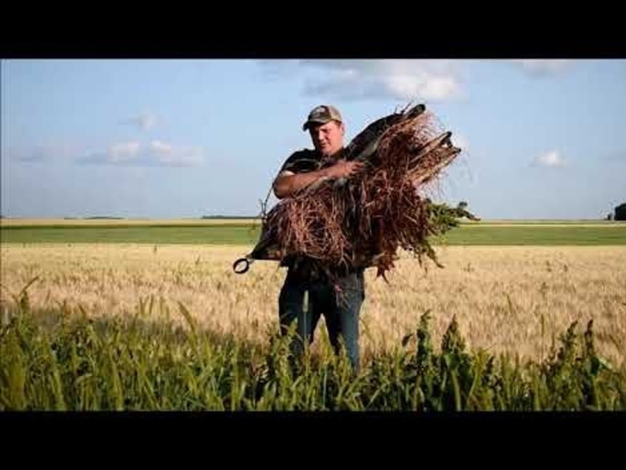 Hunting Heavy Hauler | Heavy Hauler The Hub Blind - Late Season Reeds