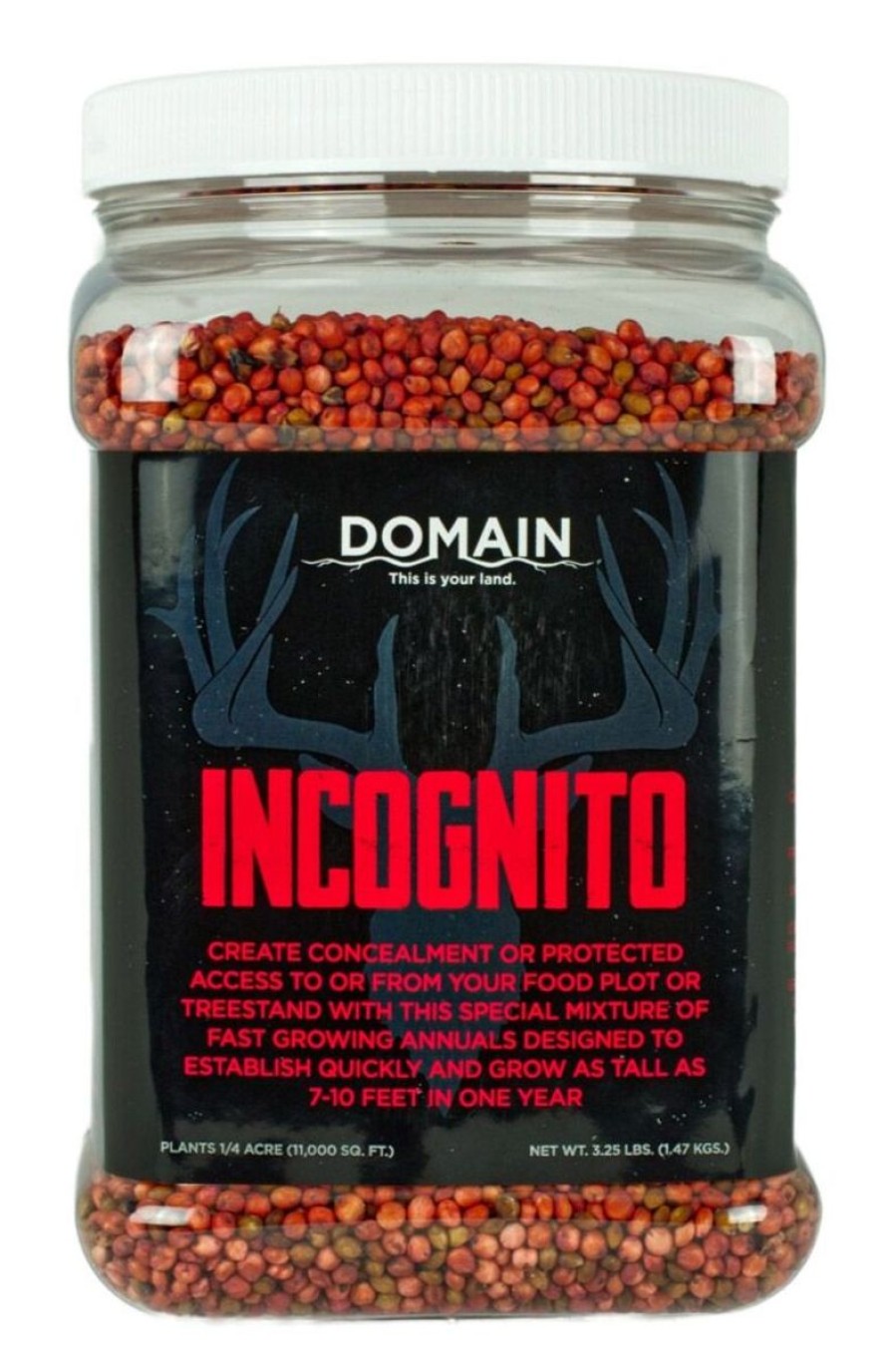 Hunting Domain | Domain Incognito Food Plot Screen Mix - 3.25 Lbs