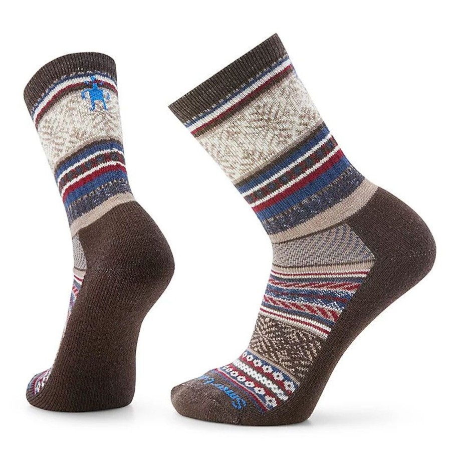 Footwear Smartwool Women'S Socks | Smartwool Everyday Fair Isle Sweater Light Crew Sock