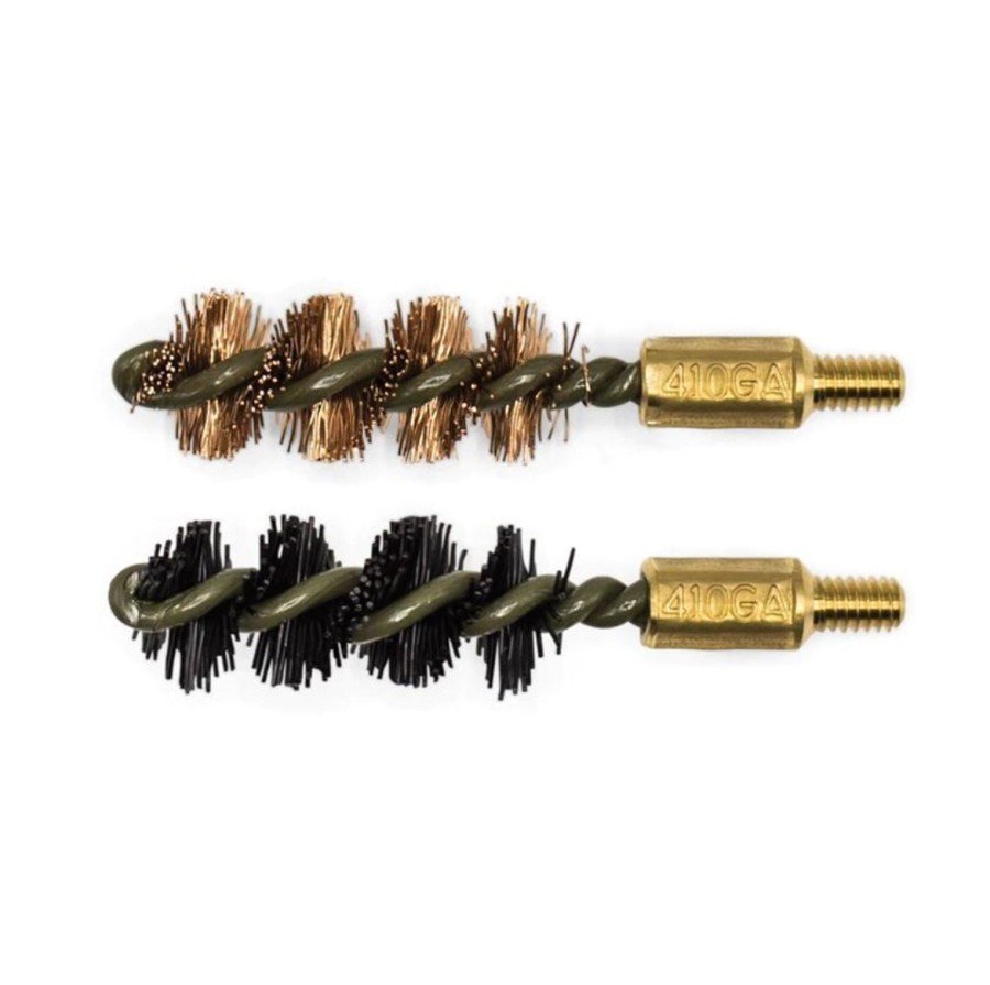 Shooting Otis Cleaning Supplies | Otis .410 Ga Bore Brush 2 Pack - 1 Nylon/1 Bronze