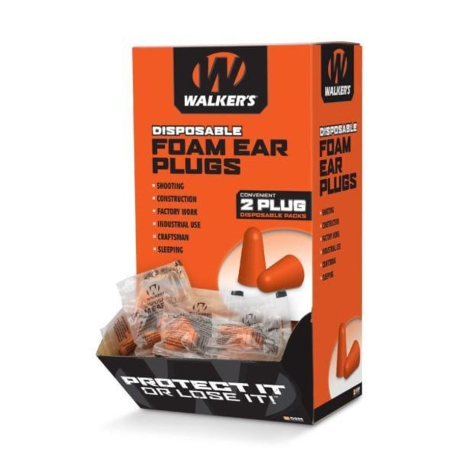 Shooting Walkers Hearing Protection | Walkers Foam Ear Plugs Nrr30