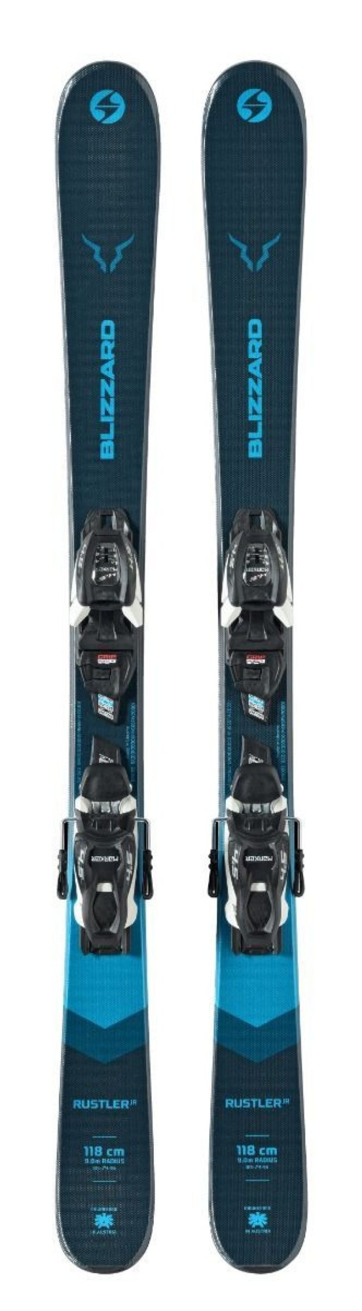 Snow Sports Blizzard Downhill Skis | Blizzard Rustler Twin Jr Skis W/ Fdt Jr 7 Bindings