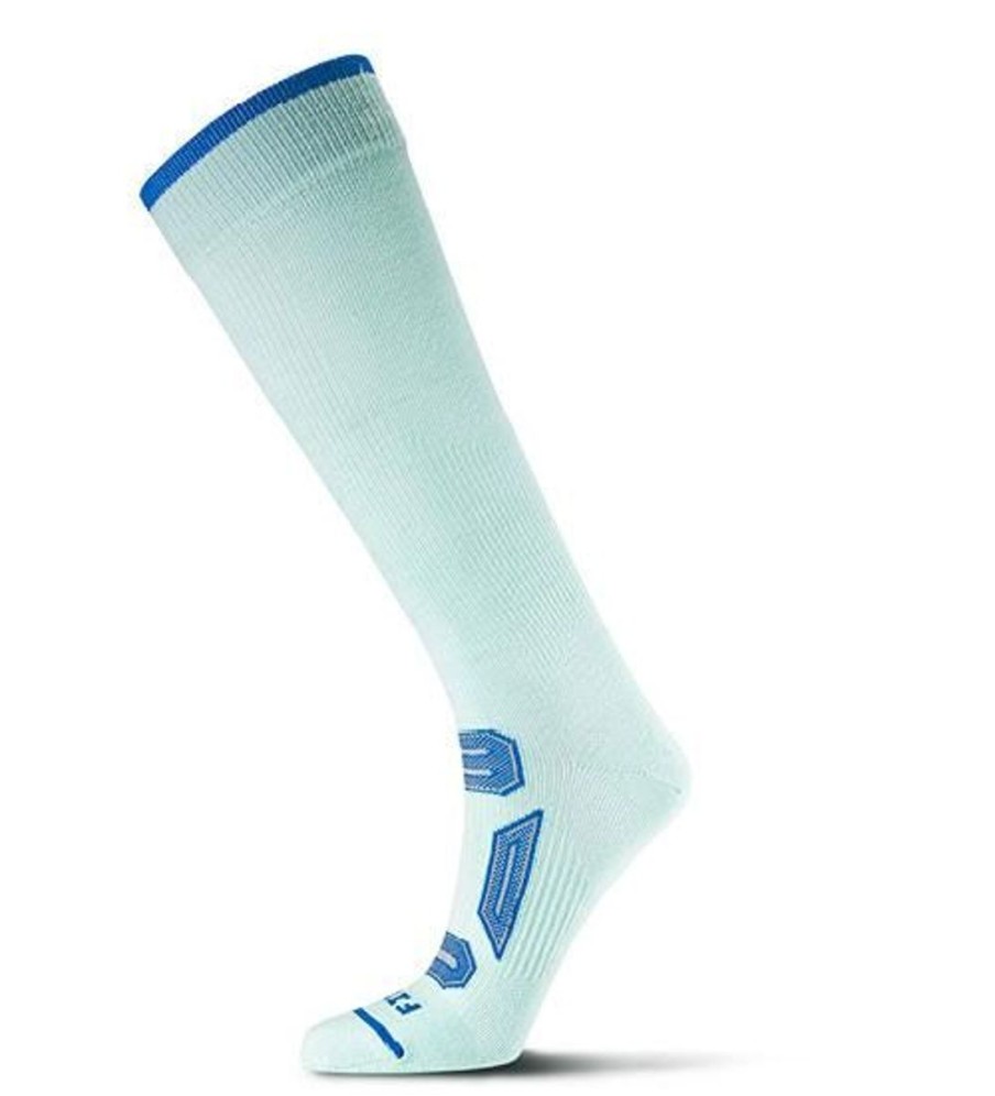 Footwear Fits Socks Men'S Socks | Fits Socks Ultra Light Ski Over-The-Calf Sock - Lucite Green