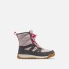 Footwear Sorel Kids' Boots | Sorel Youth Whitney Ii Short Lace Boot - Vapor/Pulse