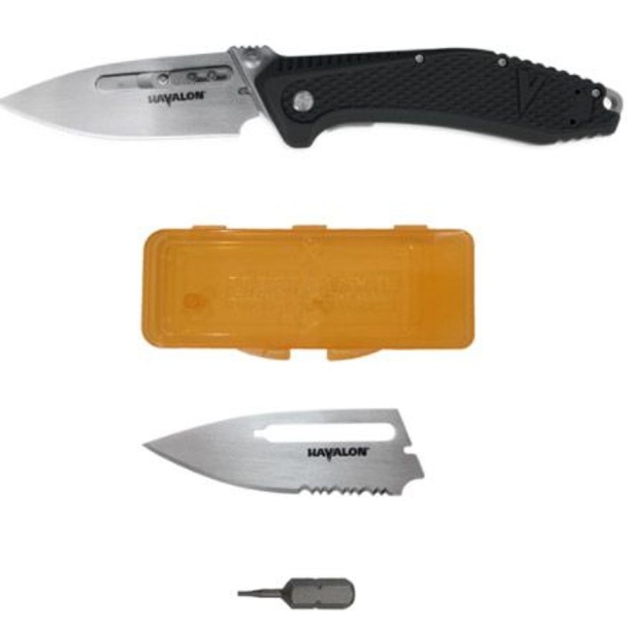 Camping Havalon Knives | Havalon Redi Edc Black