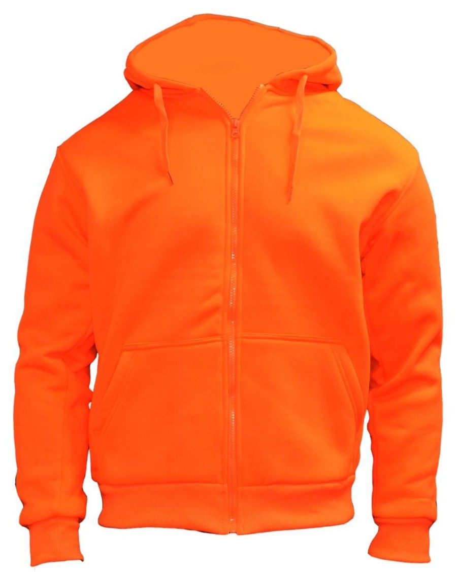 Hunting World Famous | World Famous Men'S Hooded Sweatshirt - Blaze Orange