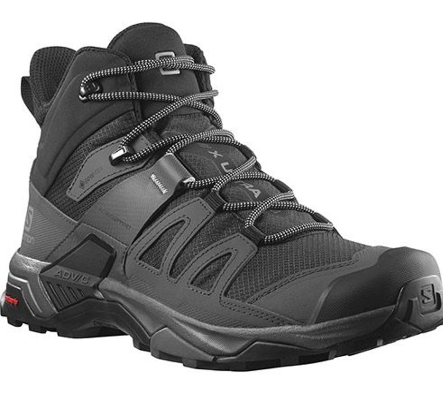 Footwear Salomon Men'S Athletic Shoes | Salomon Men'S Salomon X Ultra 4 Mid Gtx Hiker - Black/Magnet/Pearl Blue