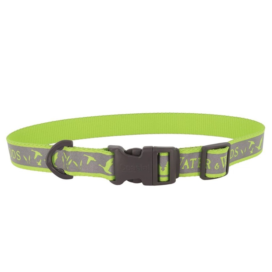 Hunting Water&wood Collars, Harnesses, & Leashes | Water&Wood Adjustable Reflective Dog Collars