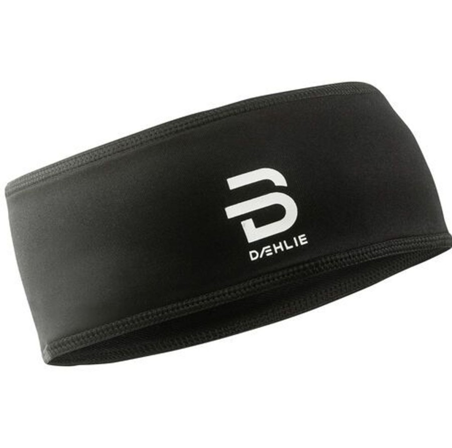 Clothing Daehlie Hats | Daehlie W Headband Polyknit - Black