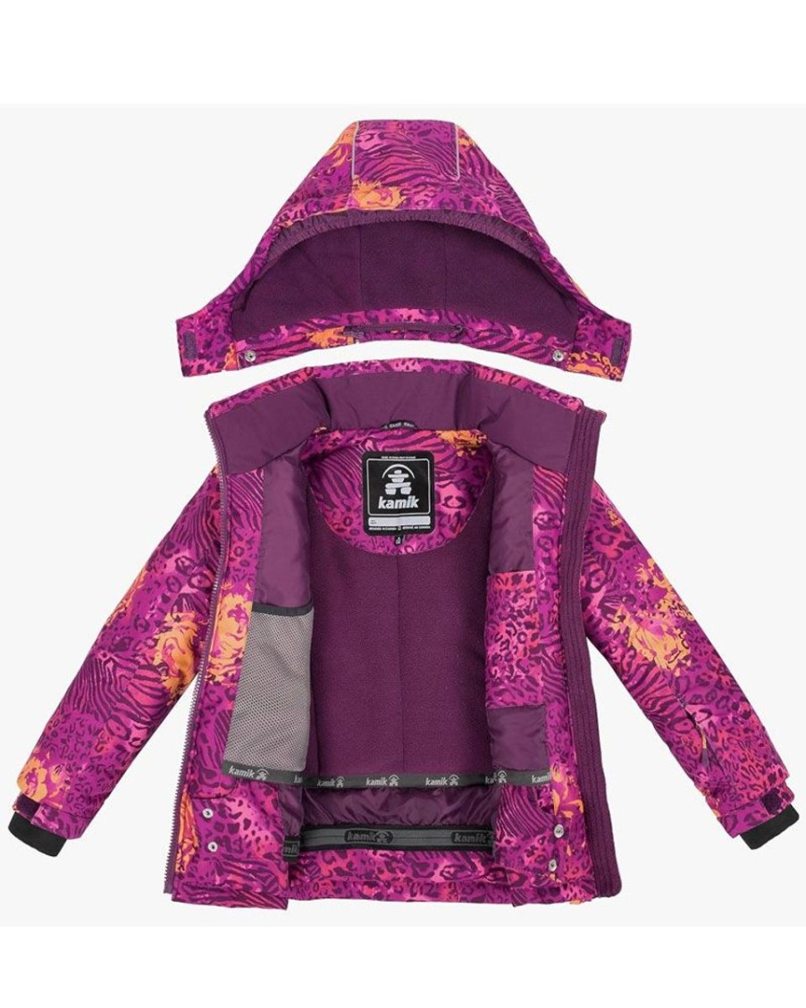 Clothing Kamik Girls' Clothing | Kamik Girls' Tallie Roar Ski Jacket