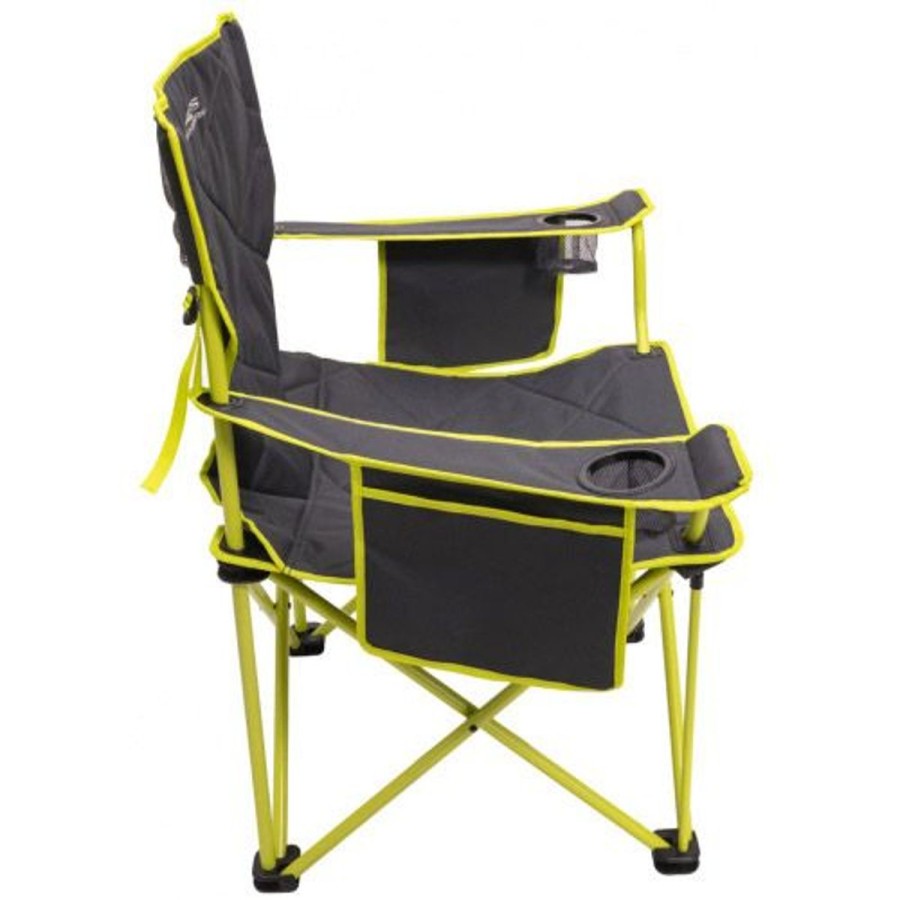 Camping Alps Mountaineering Chairs | Alps Mountaineering King Kong Chairs Charcoal/Citrus