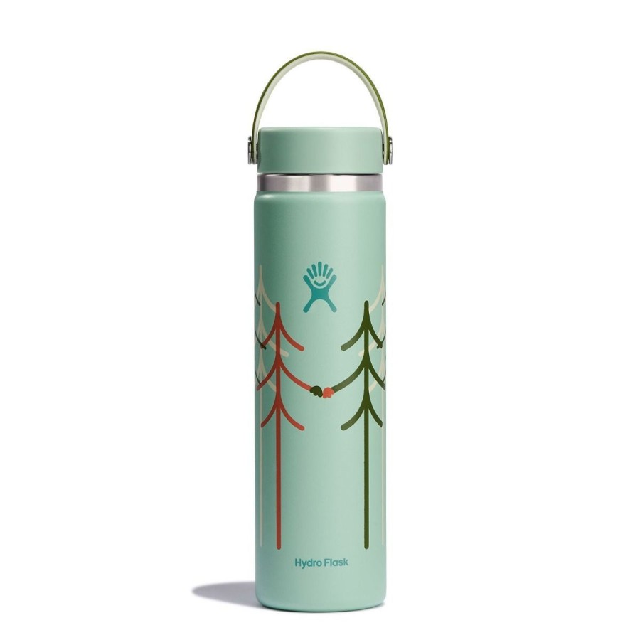 Camping Hydro Flask | Hydro Flask 24 Oz Let'S Go Together Wide Mouth