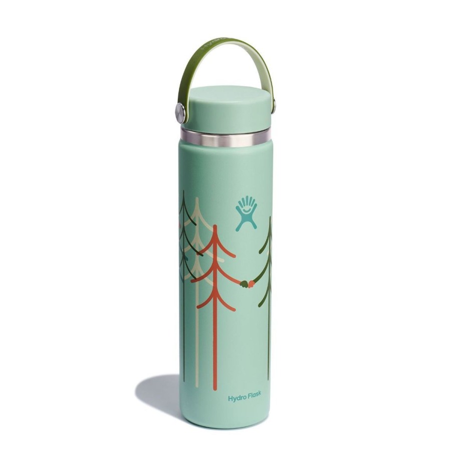 Camping Hydro Flask | Hydro Flask 24 Oz Let'S Go Together Wide Mouth