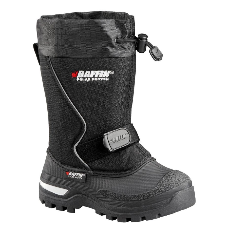 Footwear Baffin Kids' Boots | Baffin Junior Mustang Winter Boots - Black